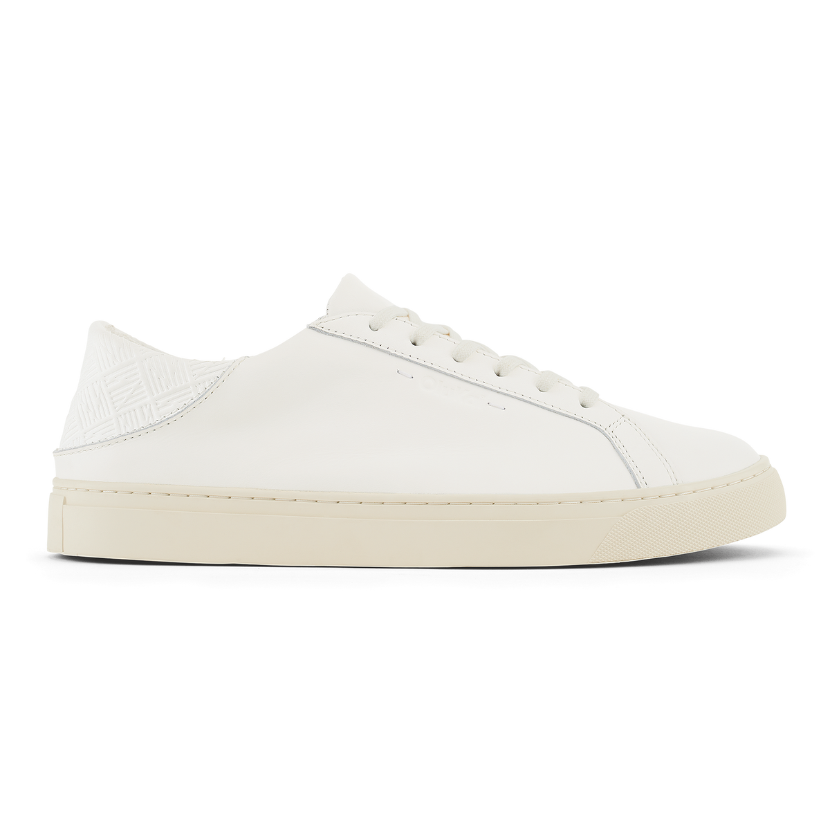 Kou Lace Up Men's Sneakers - White / White