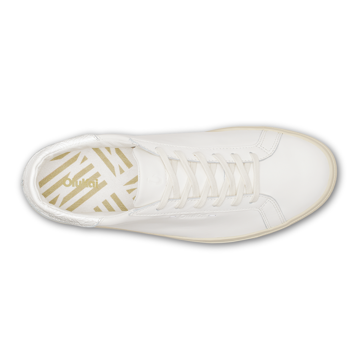 Kou Lace Up Men's Sneakers - White / White