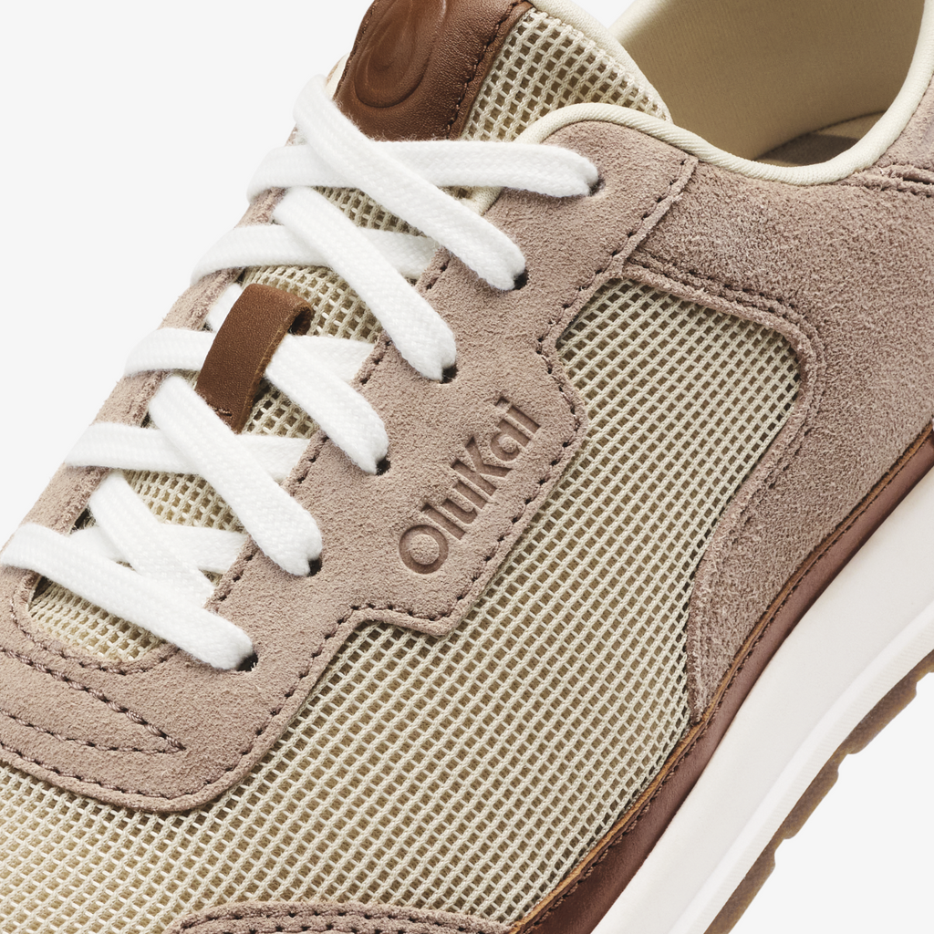 Koke Men's Sneakers - Ecru / Taupe Grey