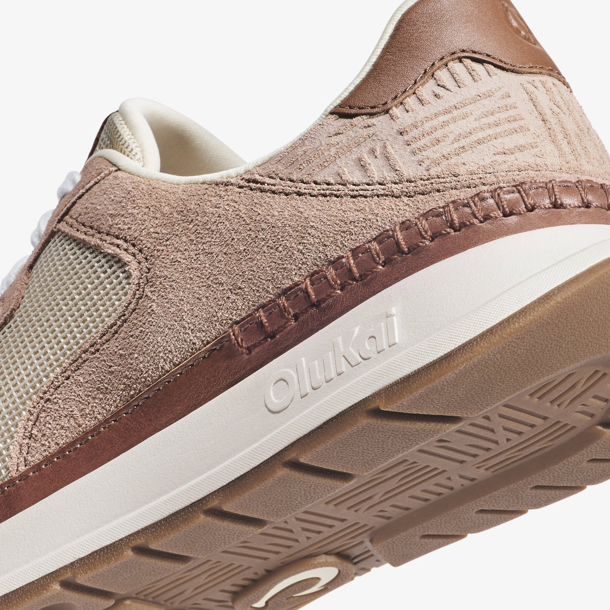 Koke Men's Sneakers - Ecru / Taupe Grey