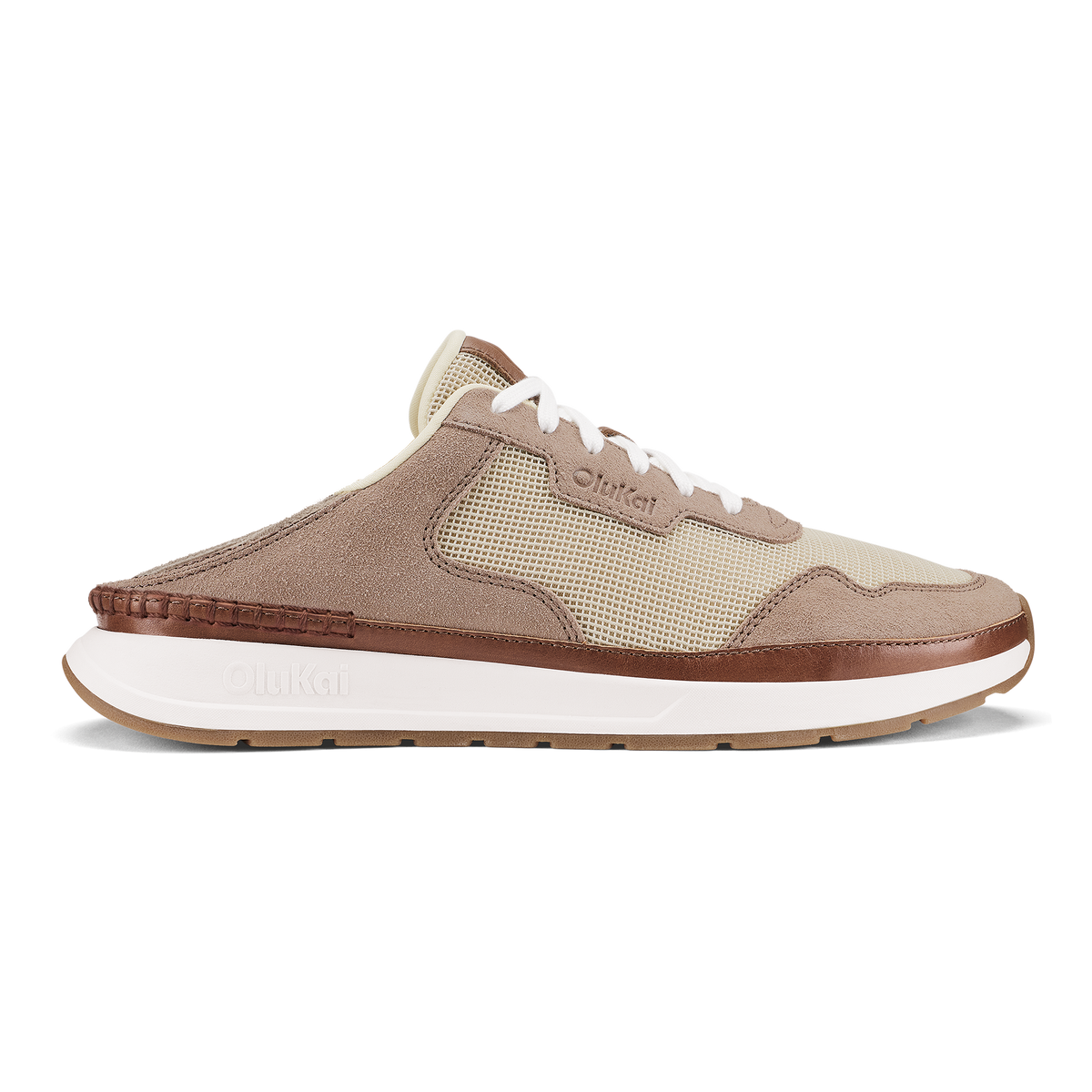 Koke Men's Sneakers - Ecru / Taupe Grey