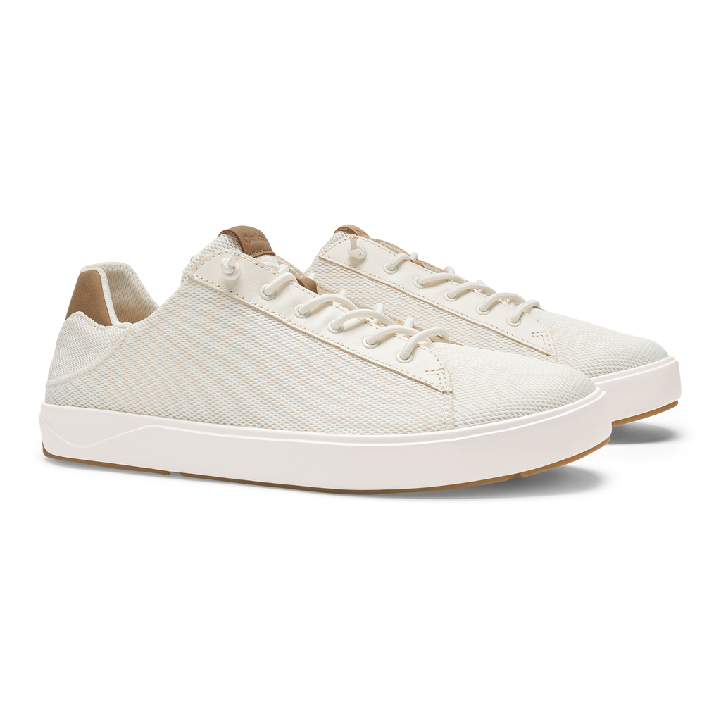 Laeahi Li Nui Men's Sneakers - White Sand / White Sand