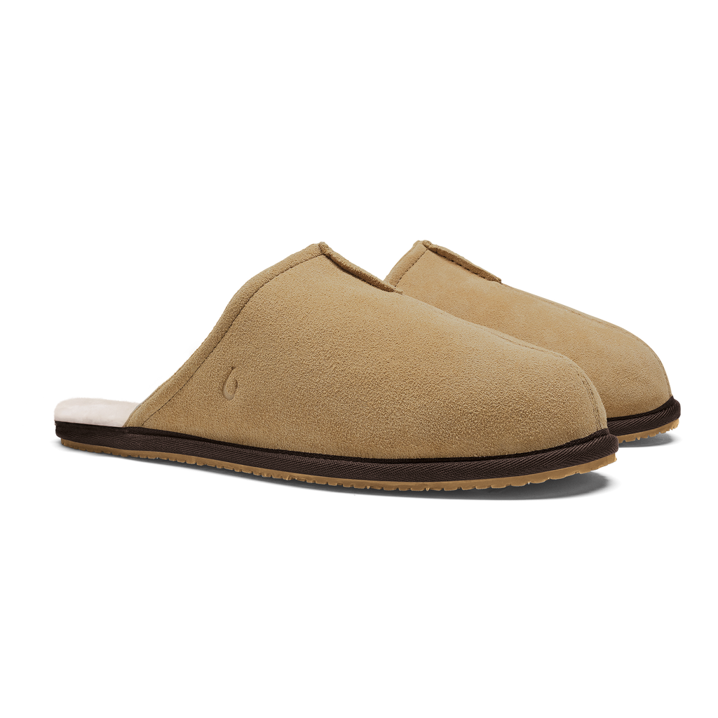 Kuono Men's Mule Slipper - Tan / Dk Java