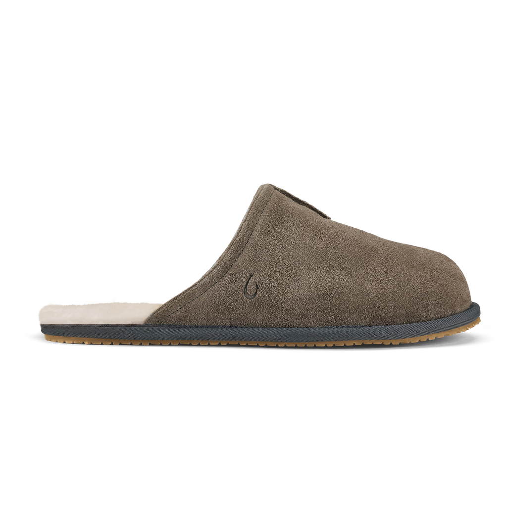 Kuono Men's Mule Slipper - Walnut / Dark Shadow
