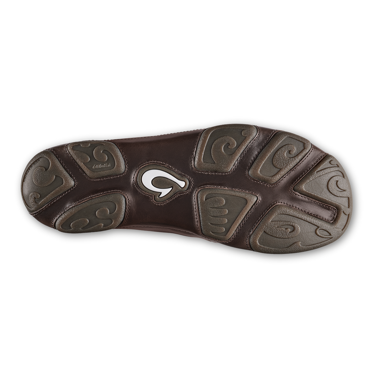 Moloa Lauhala Men's Slip-On Shoes - Toffee / Dk Java