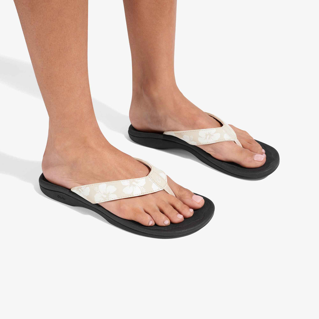 Ohana Women's Beach Sandals - Tapa / Pua