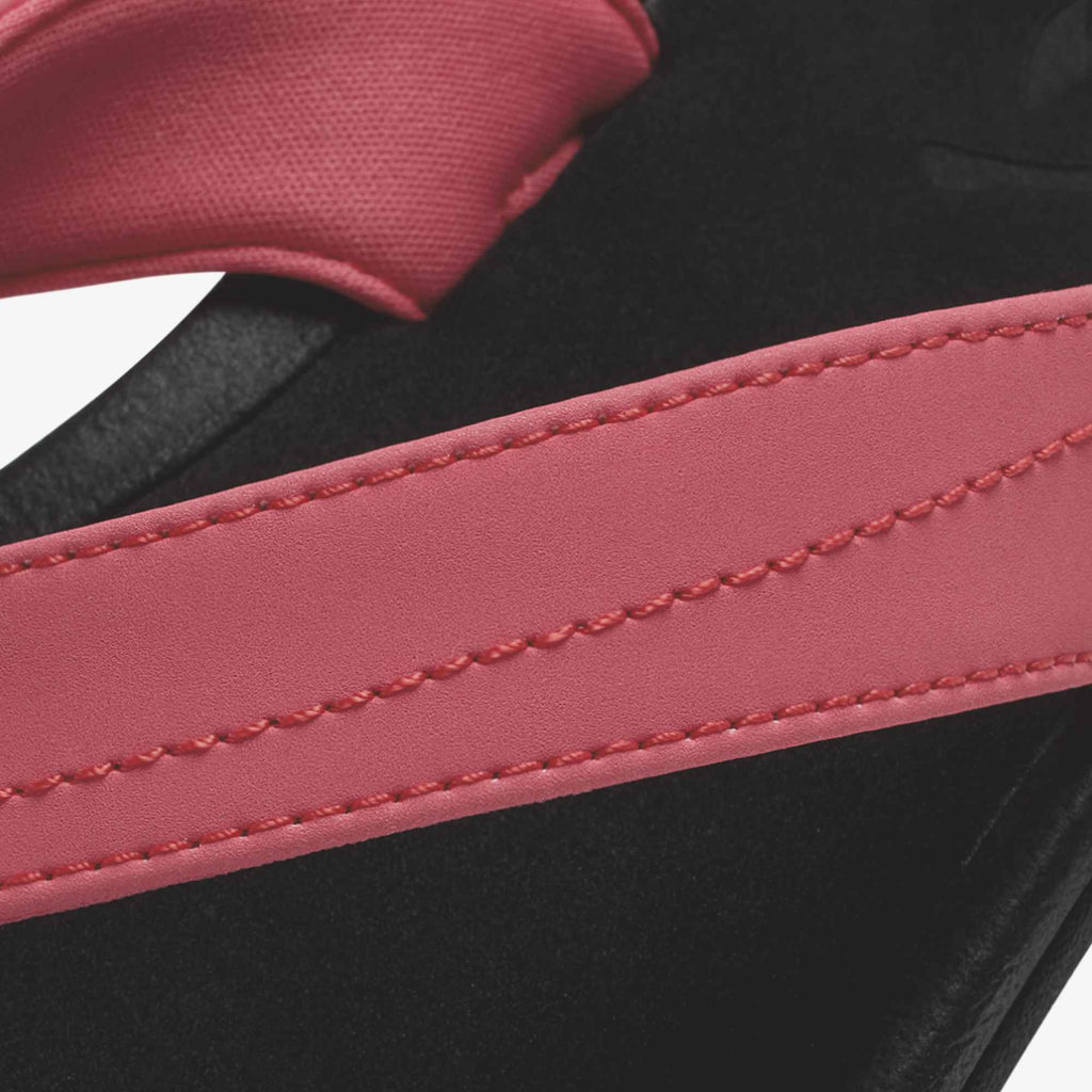 Ohana Women's Beach Sandals - Hot Pink / Black