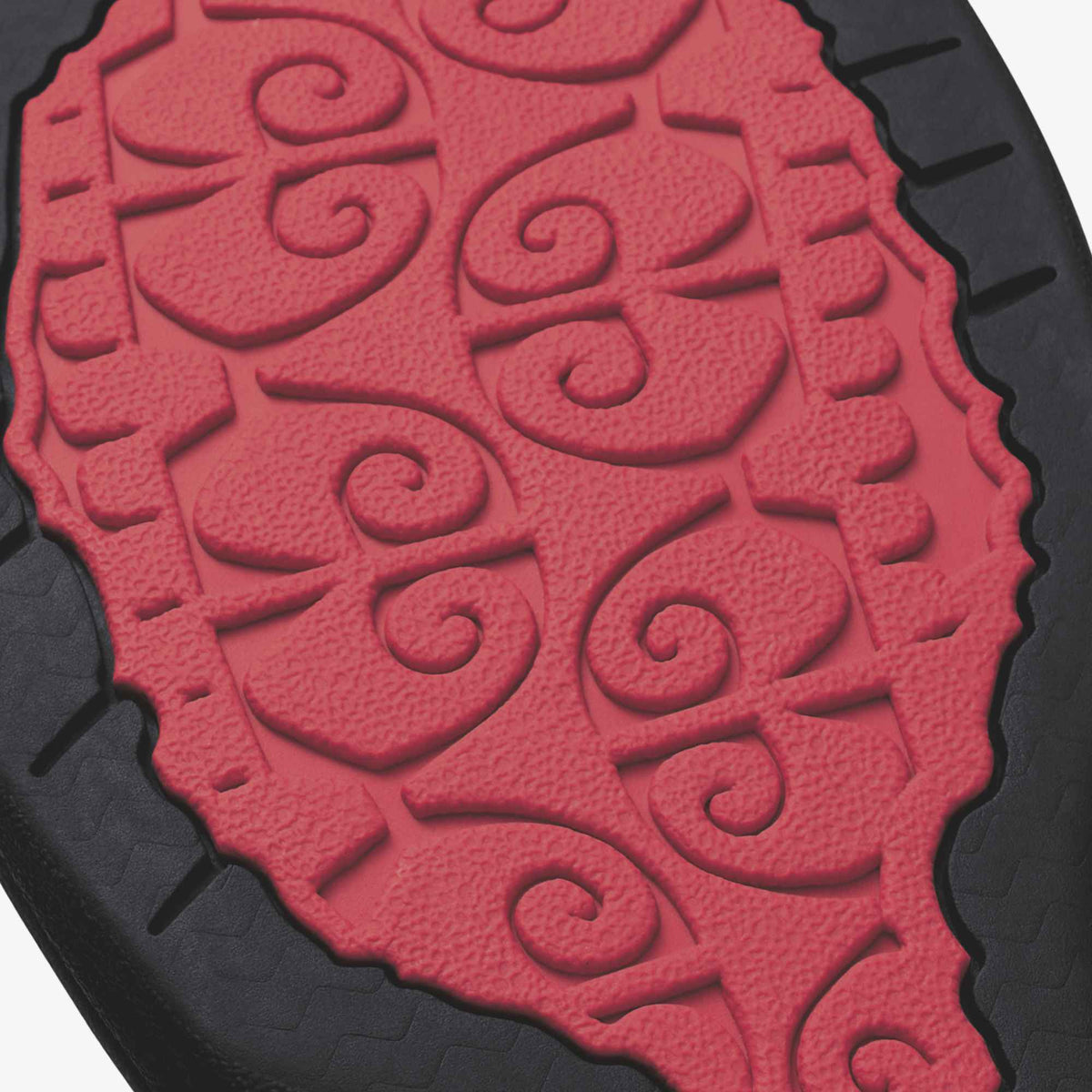 Ohana Women's Beach Sandals - Hot Pink / Black