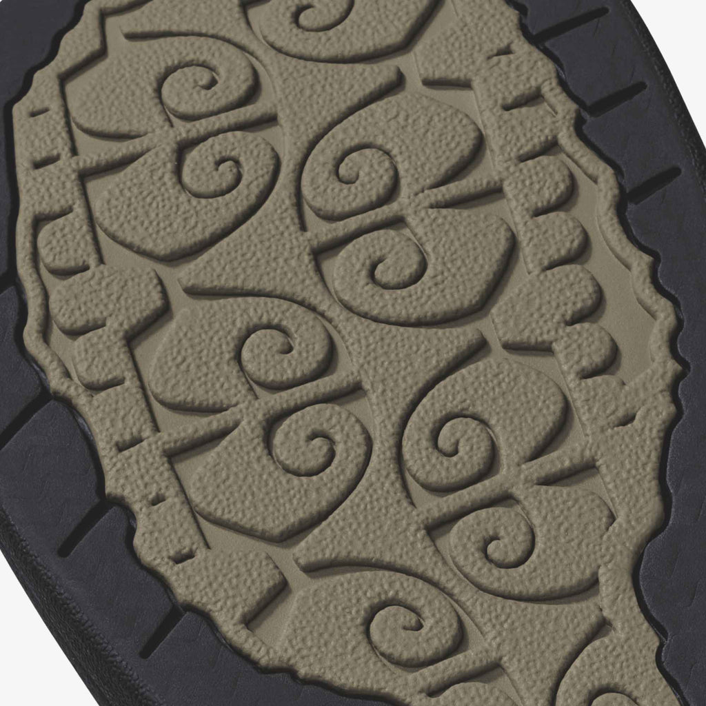 Ohana Women's Beach Sandals - Warm Taupe / Black