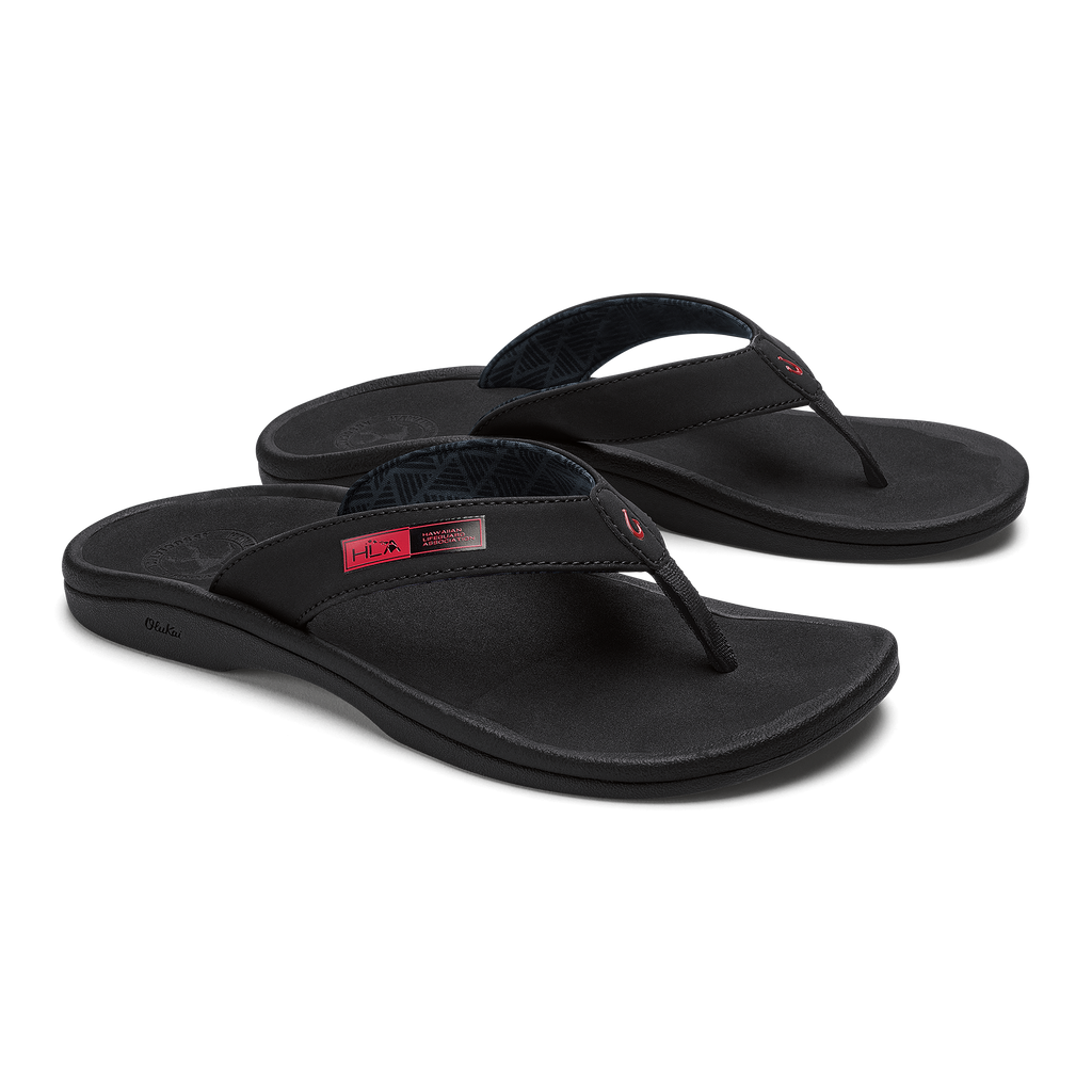 Ohana Women's Beach Sandals - Black / Hla