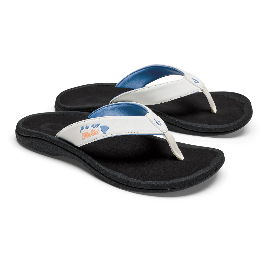 Ohana Women's Beach Sandals - White / Island Chain