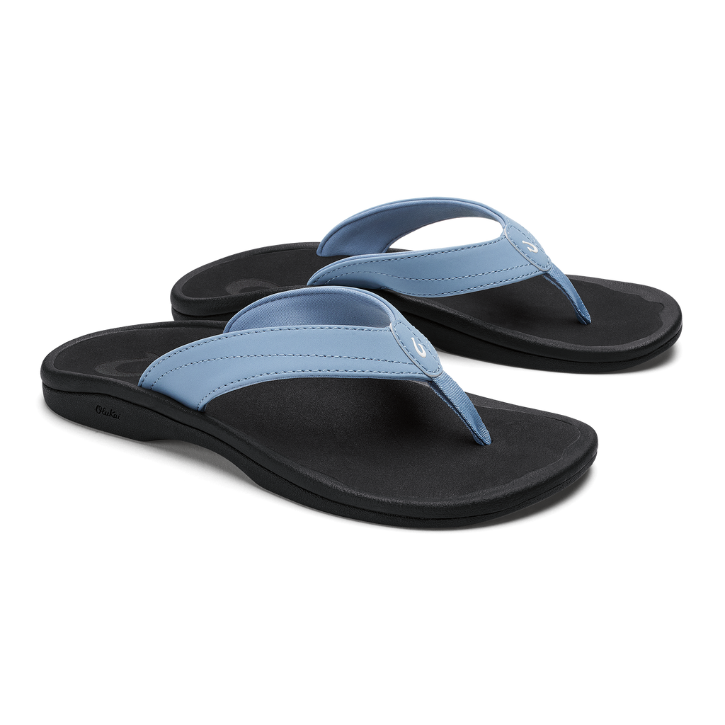 Ohana Women's Sandals - Ocean Fog / Black