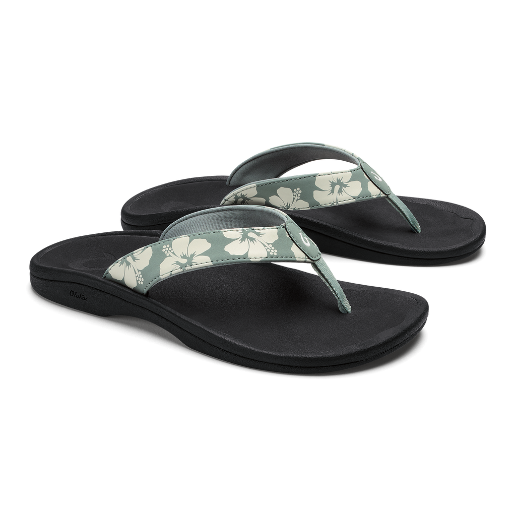 Ohana Women's Beach Sandals - Silver Pine / Pua