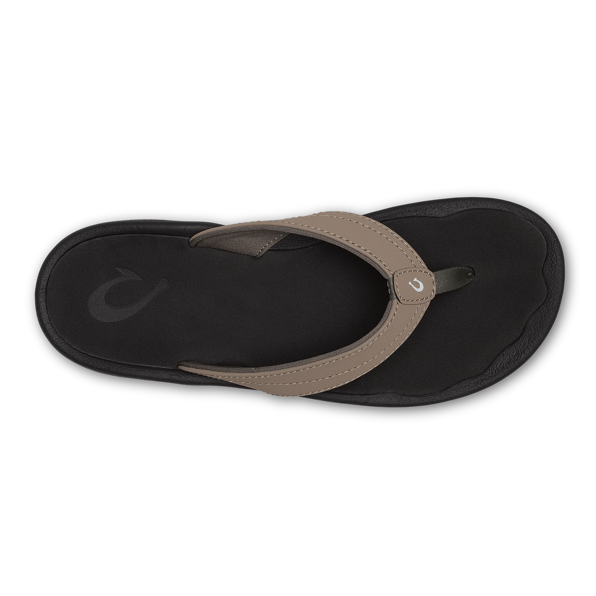 Ohana Women's Beach Sandals - Warm Taupe / Black
