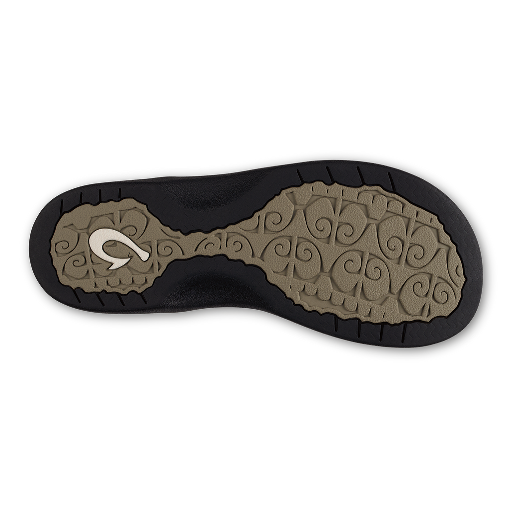 Ohana Women's Beach Sandals - Warm Taupe / Black