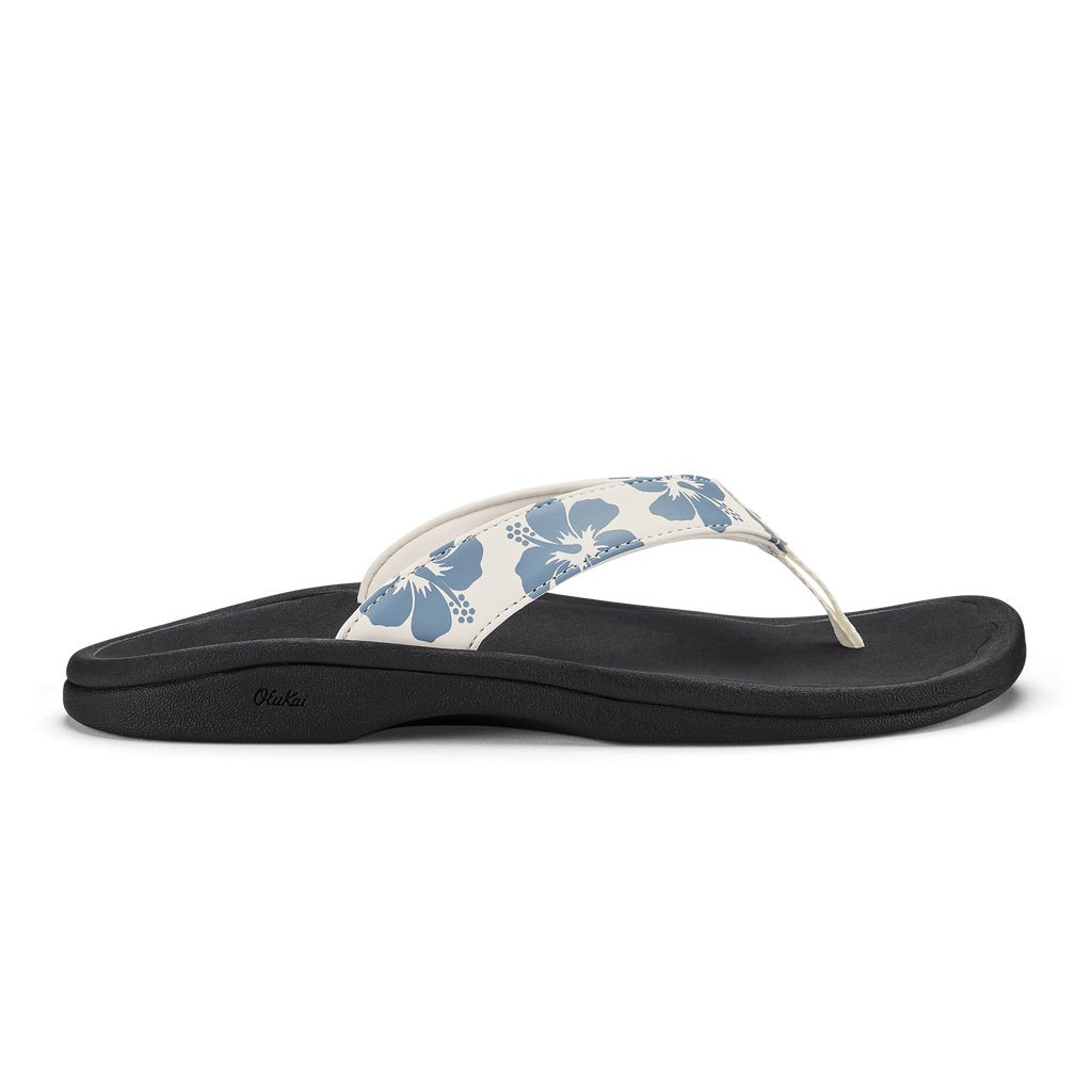 Ohana Women's Beach Sandals - White Sand / Pua