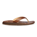 Paniolo Women's Leather Sandals - Natural