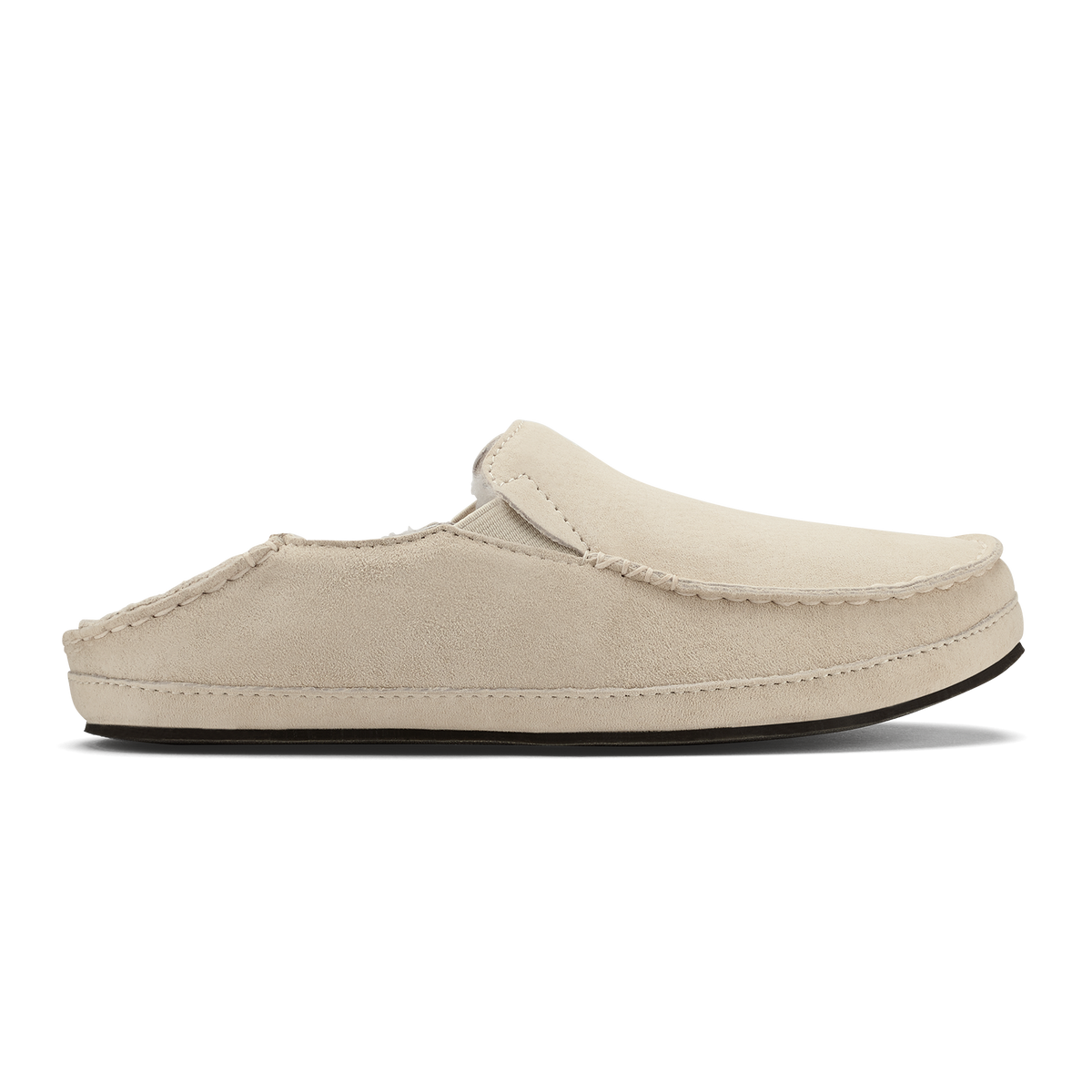 Nohea Women's Soft Shearling Slippers - Bone