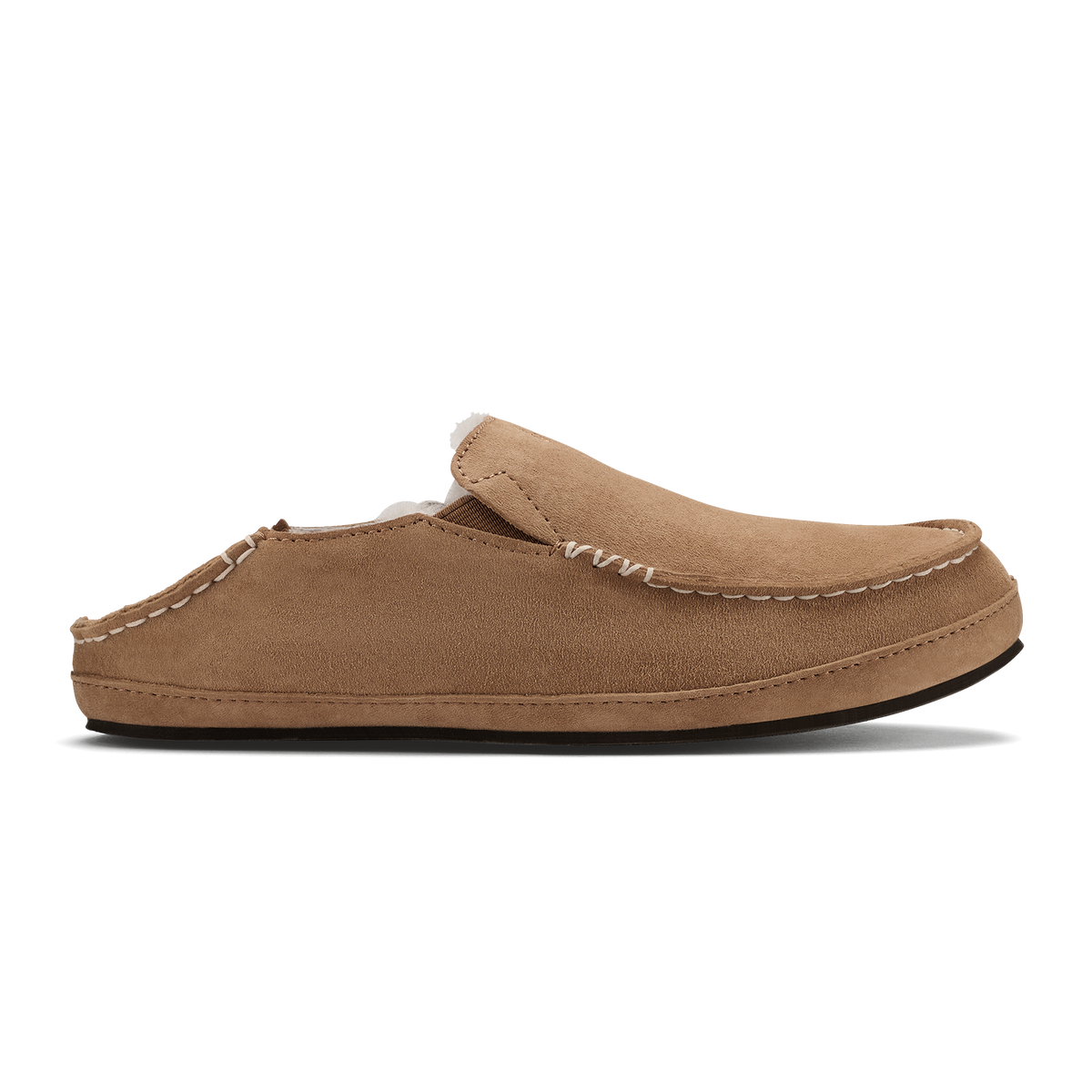 Nohea Women's Soft Shearling Slippers - Tan