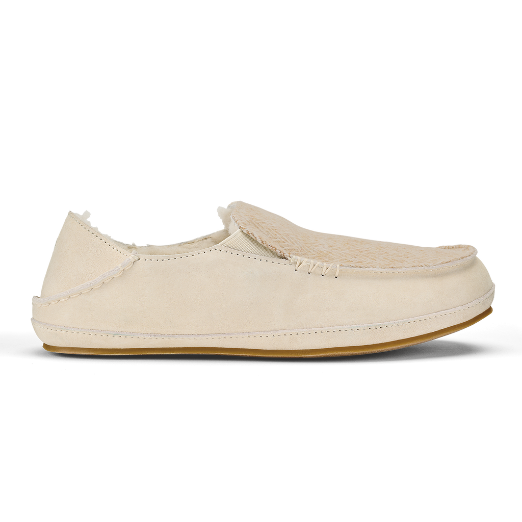 Nohea Women's Soft Shearling Slippers - Kapa Stripe / Puka