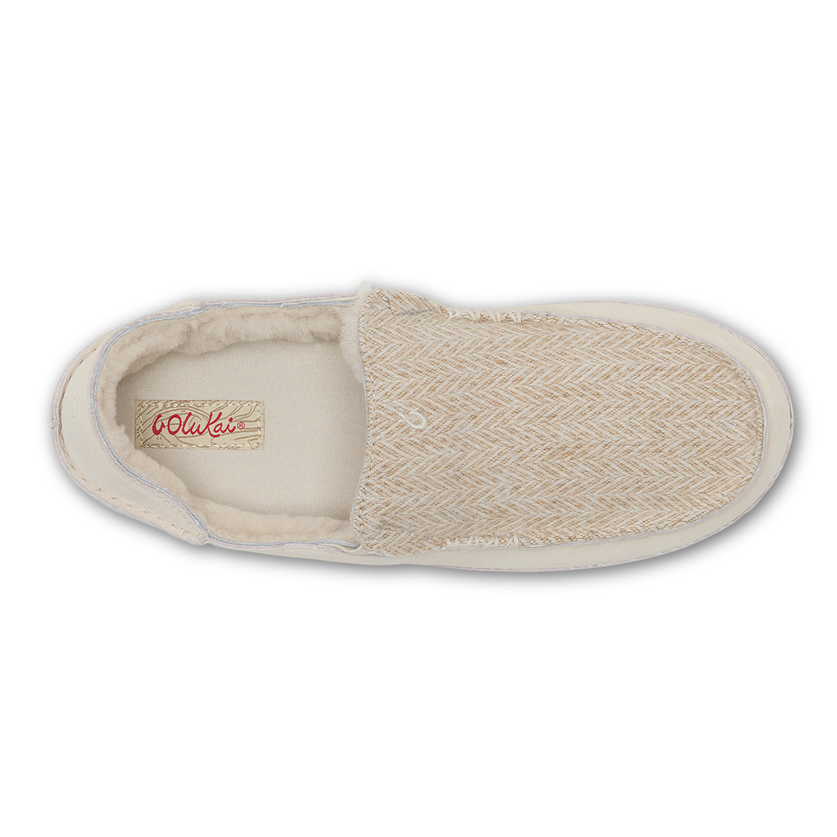 Nohea Women's Soft Shearling Slippers - Kapa Stripe / Puka