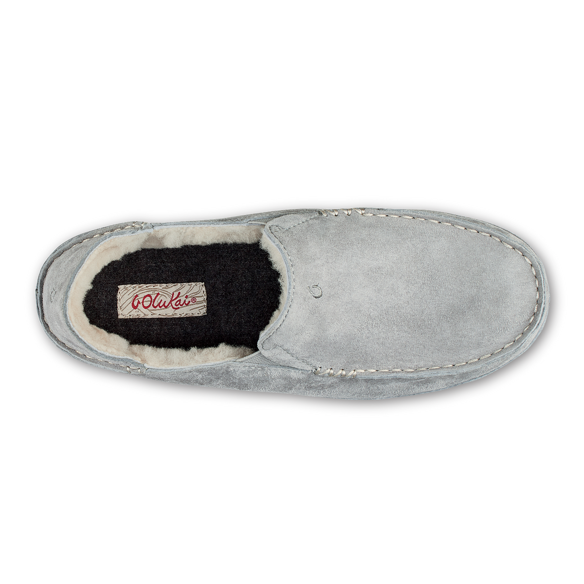 Nohea Women's Soft Shearling Slippers - Pale Grey