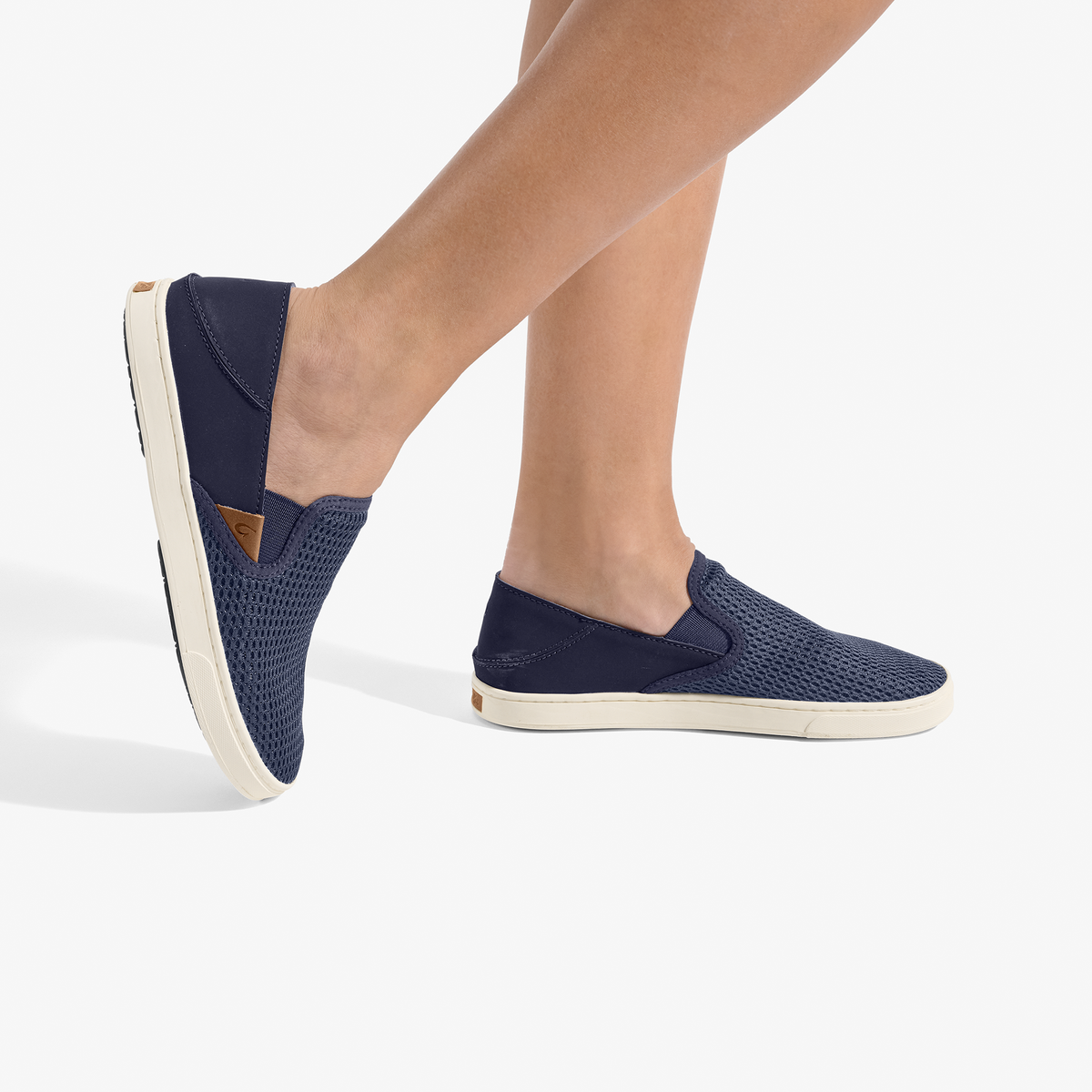 Pehuea Trench Blue Women's Breathable Slip-On Shoes - Trench Blue
