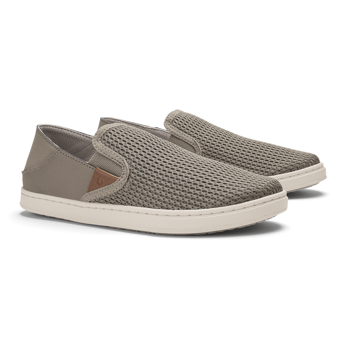 Pehuea Women's Sneakers Slip-On Shoes - Taupe Grey / Taupe Grey