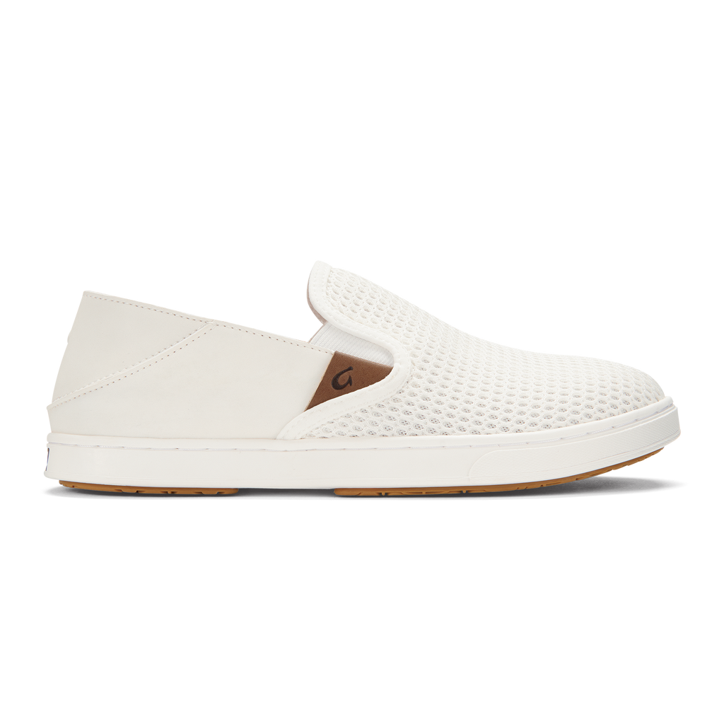 Pehuea Women's Breathable Slip-On Shoes - Bright White