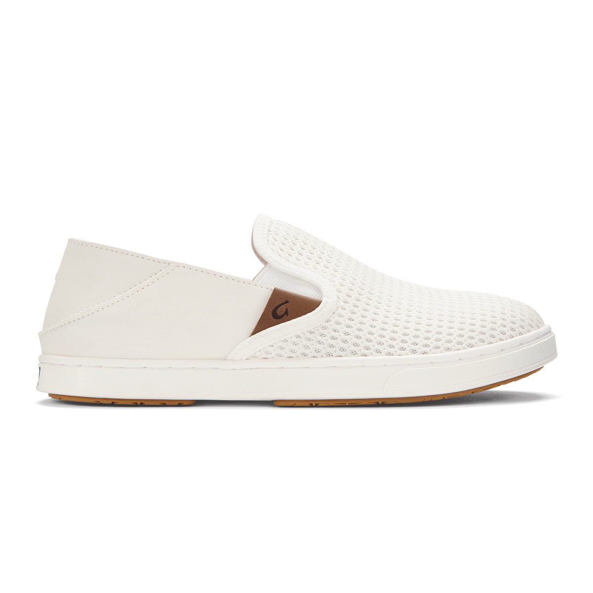 Pehuea Women's Breathable Slip-On Shoes - Bright White