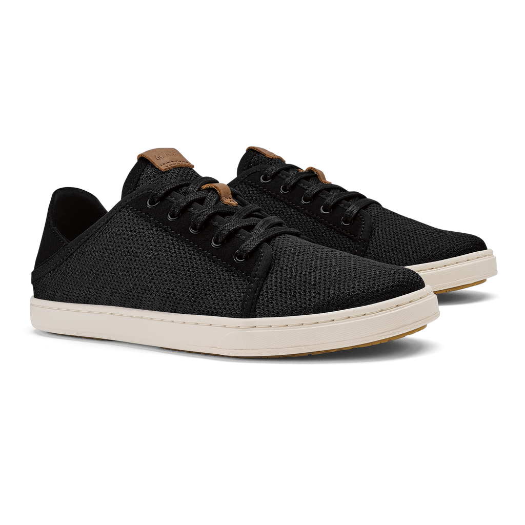 Pehuea Li Women's Lightweight Sneakers - Black / Tan