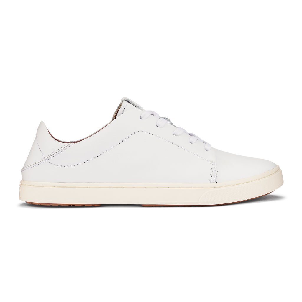 Pehuea Li Ili Women's Everyday Leather Sneakers - White