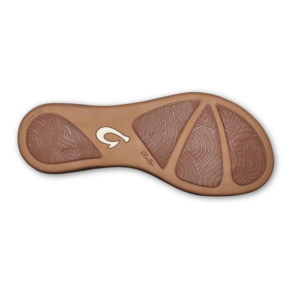 Honu Women's Leather Beach Sandals - Tan