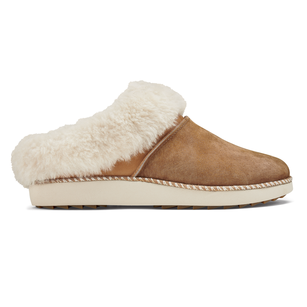Kui Women's Indoor/Outdoor Slippers - Tan / Bone