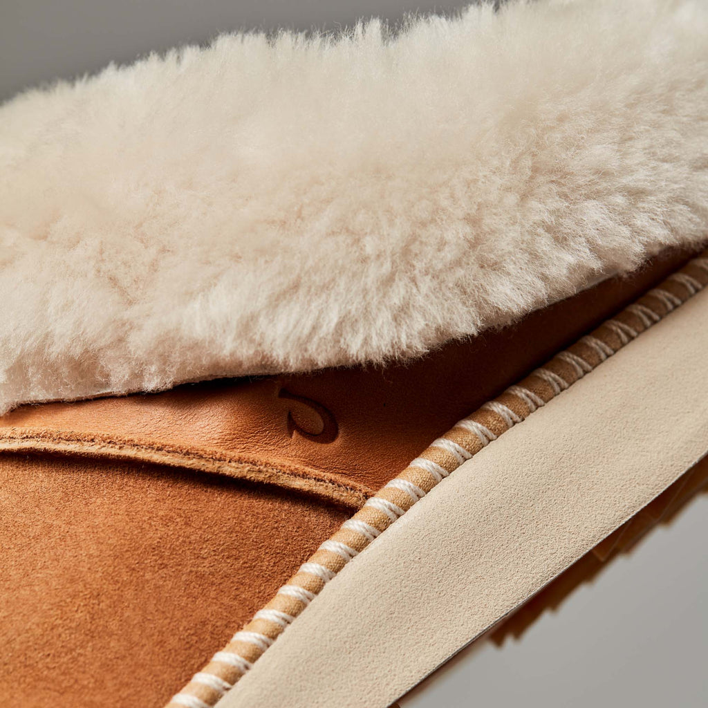 Kui Women's Indoor/Outdoor Slippers - Tan / Bone