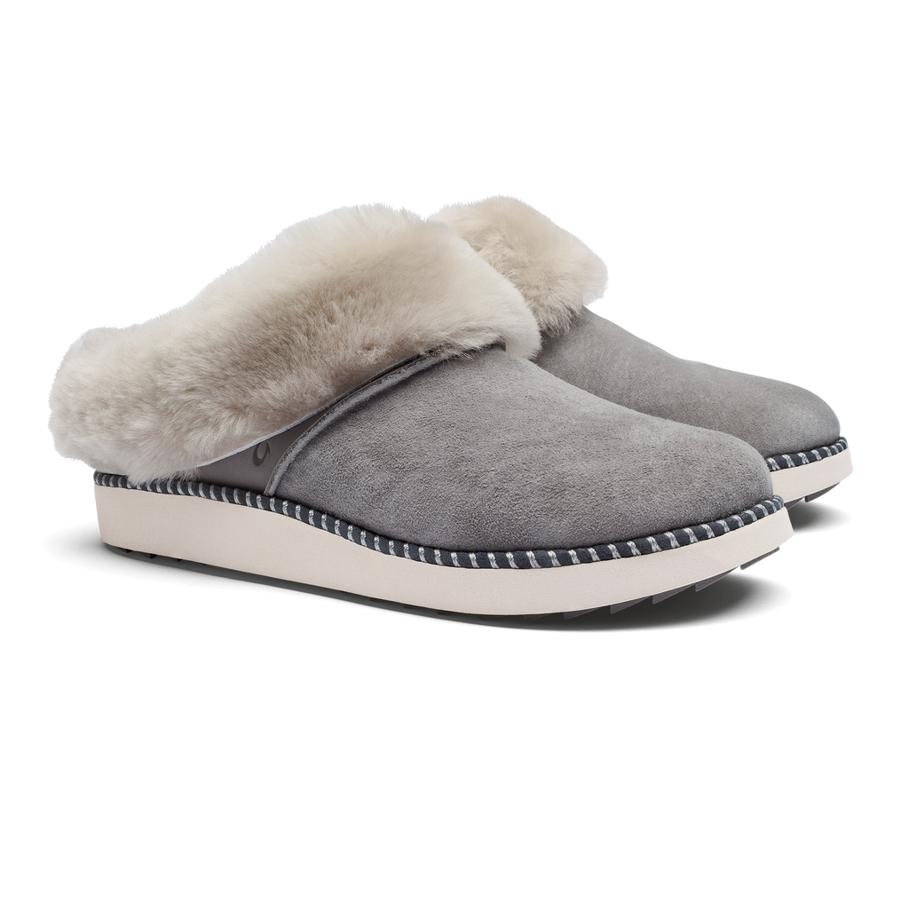 Kui Women's Indoor/Outdoor Slippers - Fog / Mist Grey