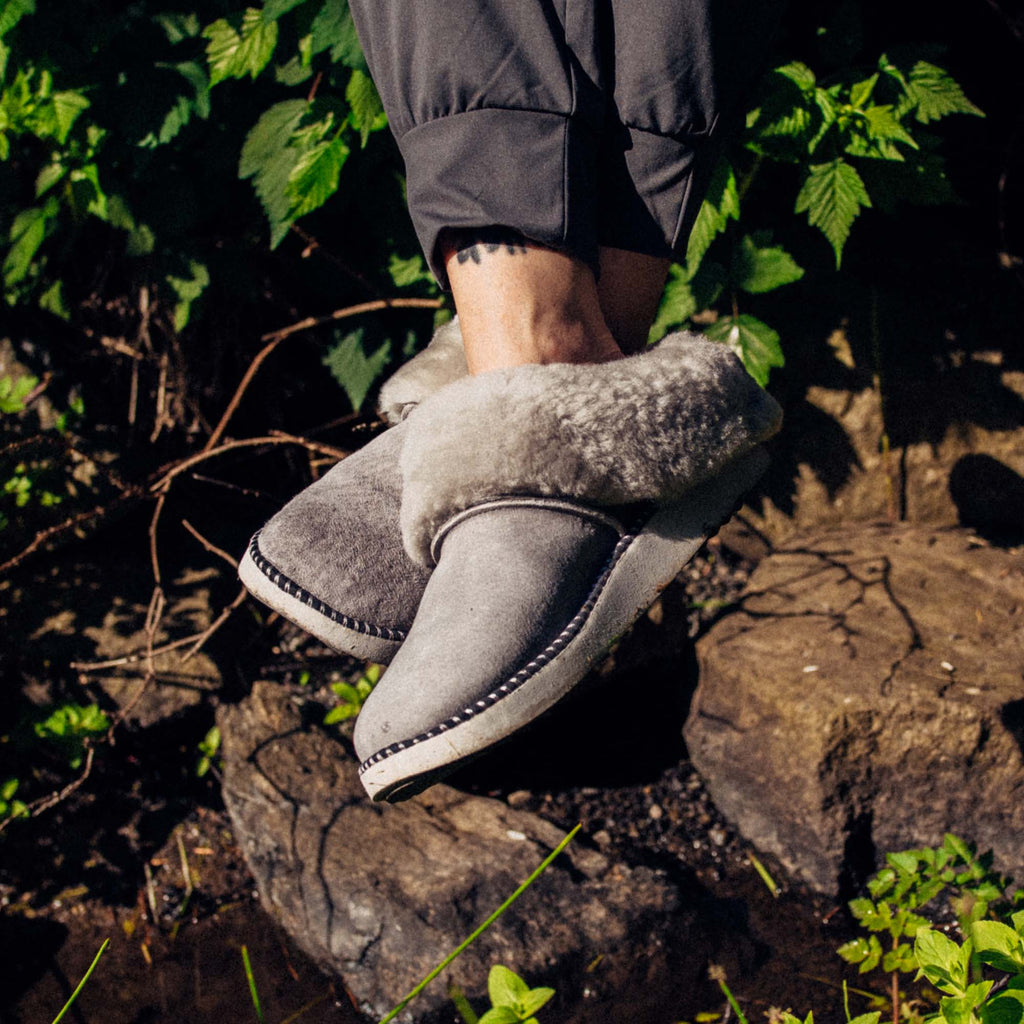 Kui Women's Indoor/Outdoor Slippers - Fog / Mist Grey