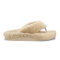 Kipea Heu Women's Fuzzy Slipper Sandals - Tapa