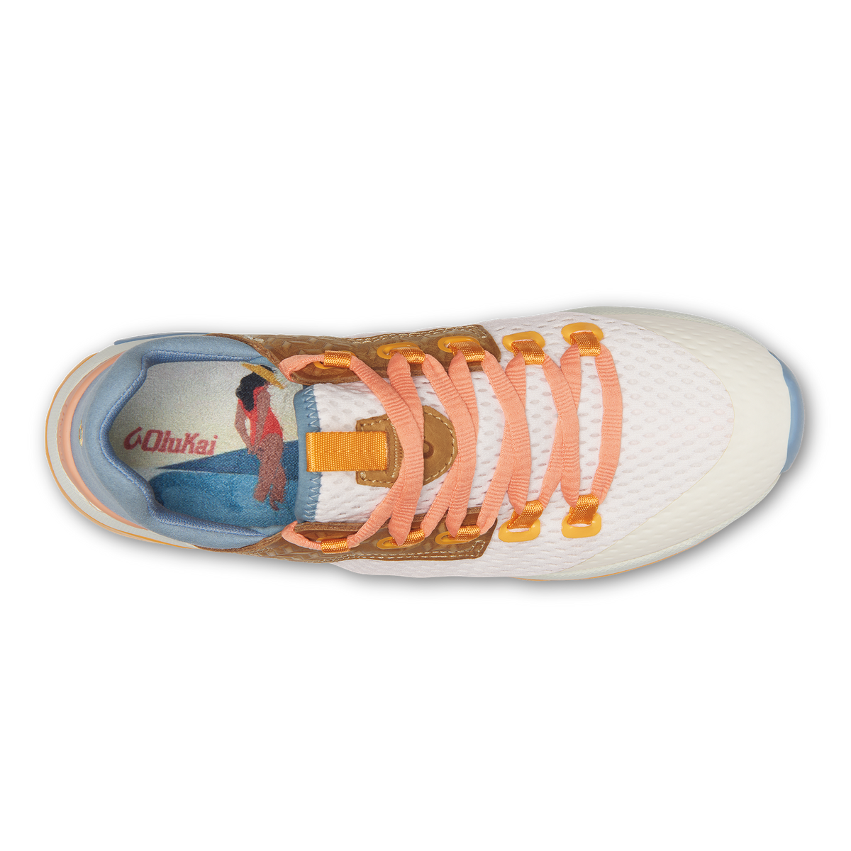 Wailuku Women's Athletic Shoes - Bright White / Sea Ice