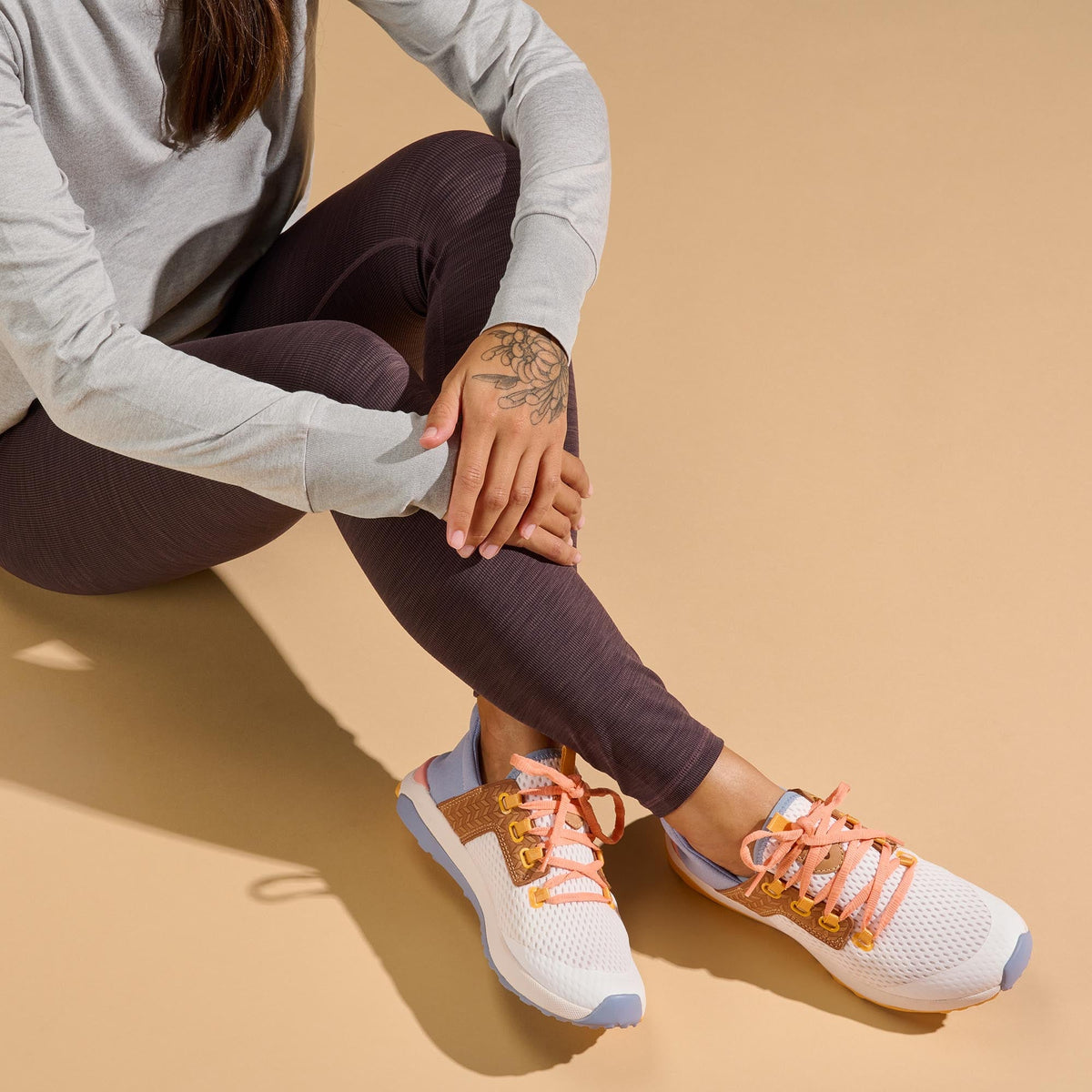 Wailuku Women's Athletic Shoes - Bright White / Sea Ice