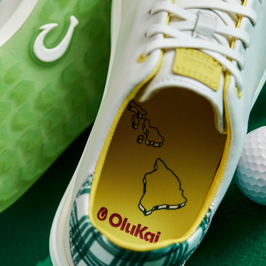 Wailea Women's Exclusive Golf Shoes - Bright White / Medium Green