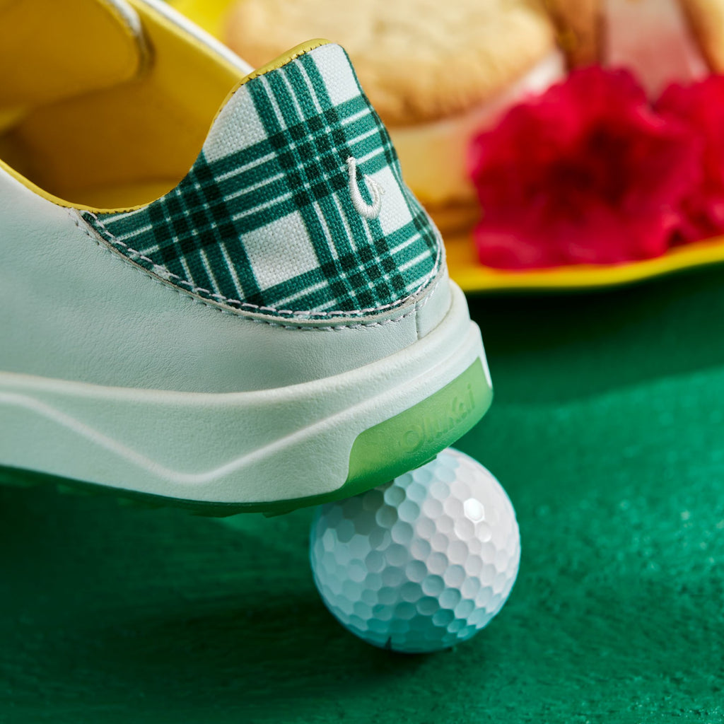 Wailea Women's Exclusive Golf Shoes - Bright White / Medium Green