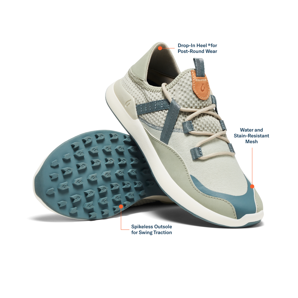 Kawela Women's Breathable Golf Shoes - Sage / Dusk
