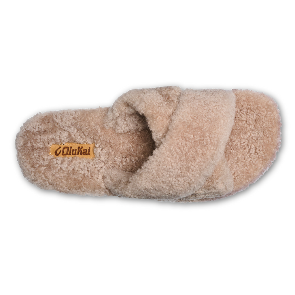 Hila Heu Women's Cozy Slipper Sandals - Tan