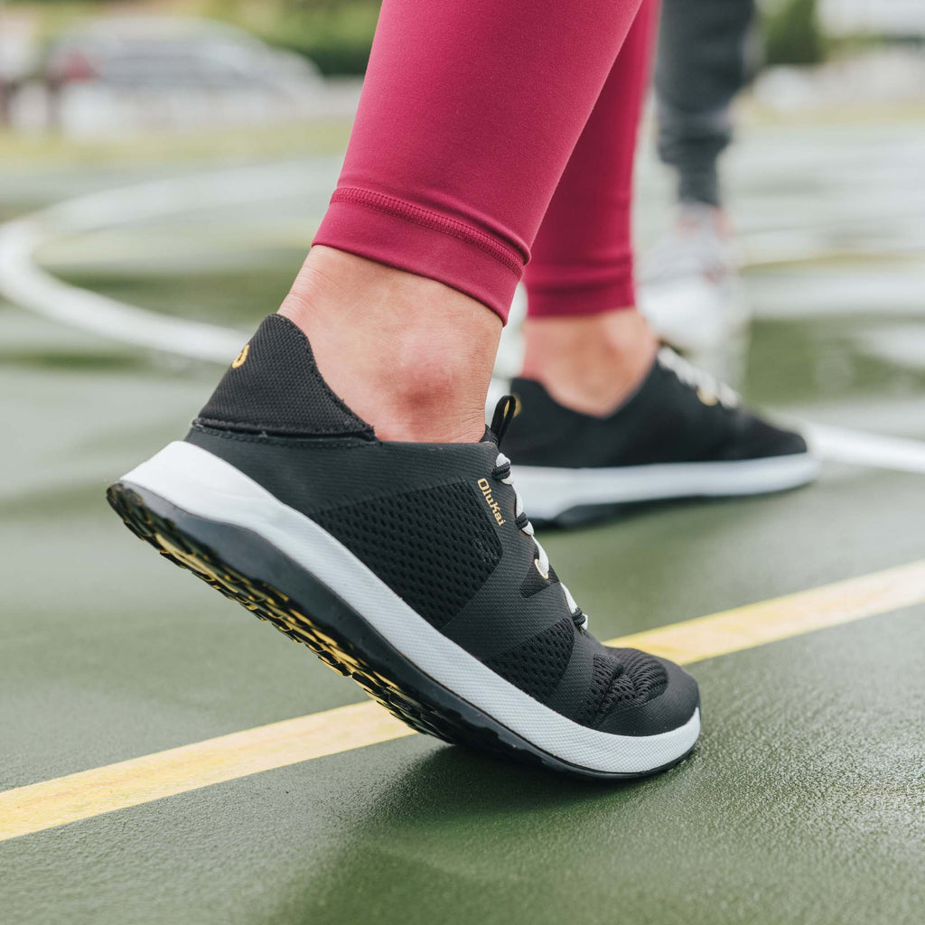 Huia Women's Slip-On Athletic Shoes - Black