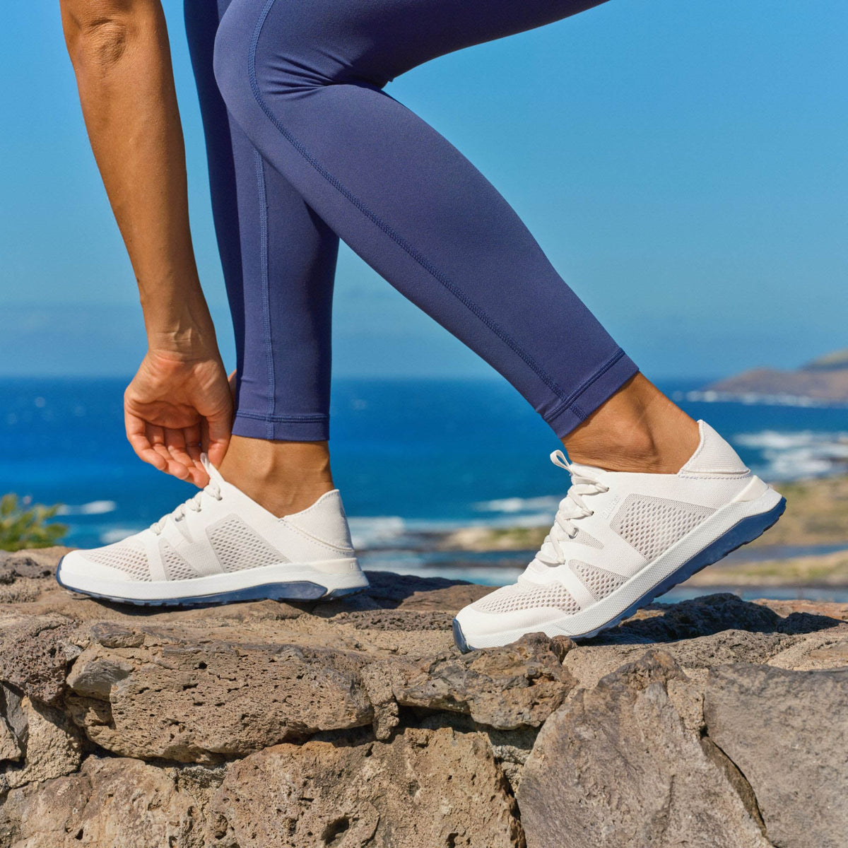 Huia Women's Slip-On Athletic Shoes - White