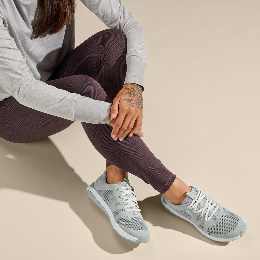 Huia Women's Slip-On Athletic Shoes - Pale Grey