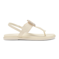 Lai T Bar Women's Strappy Beach Sandals - White Sand / White Sand