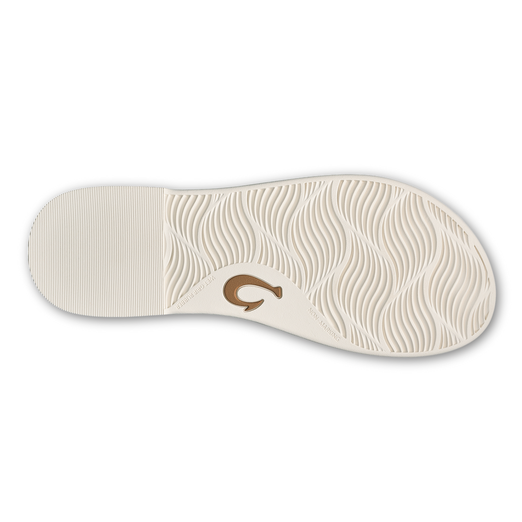 Lai T Bar Women's Strappy Beach Sandals - White Sand / White Sand