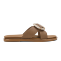 Lai Slide Women's Versatile Slide Sandals - Tan
